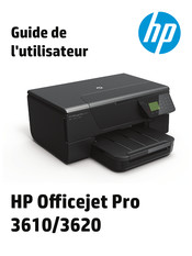 HP Officejet Pro 3610 Guide De L'utilisateur