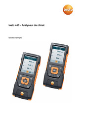 Testo 440 Mode D'emploi