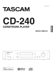 Tascam CD-240 Mode D'emploi