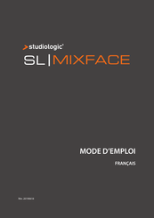 Studiologic SL MIXFACE Mode D'emploi