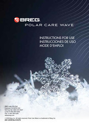 Breg POLAR CARE WAVE Mode D'emploi