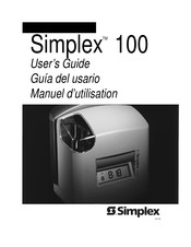 Simplex 100 Manuel D'utilisation