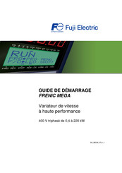 FE FRENIC MEGA Guide De Démarrage