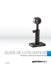 Gentec-E PH100-SiUV Série Guide De L'utilisateur