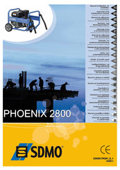 SDMO PHOENIX 2800 Manuel D'utilisation Et D'entretien