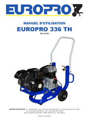 EUROPRO 336 TH Manuel D'utilisation