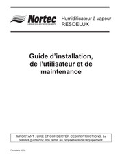 Nortec RESDELUX Guide D'installation Et De L'utilisateur