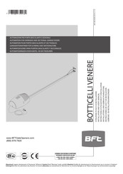 BFT BOTTICELLI VENERE Instructions D'utilisation Et D'installation