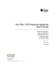 Sun Microsystems Sun Ray 150 Guide De L'utilisateur