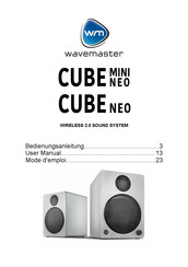 Wavemaster CUBE NEO Mode D'emploi