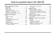 Saturn VUE Guide Du Propriétaire