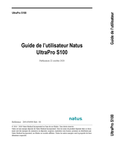 natus UltraPro S100 Guide De L'utilisateur