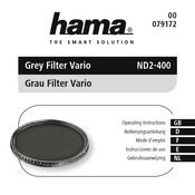 Hama ND2-400 Mode D'emploi