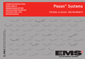 EMS Piezon Systems Mode D'emploi