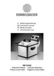 Rommelsbacher FRP 2135/E Mode D'emploi