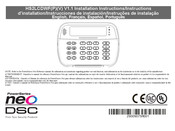 Tyco Security Products DSC PowerSeries Neo HS2LCDWFP9 Instructions D'installation