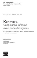 Kenmore 970R7240 Série Guide D'utilisation Et D'entretien