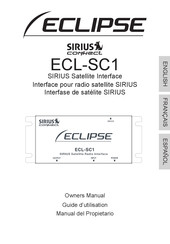 Eclipse SiriusConnect ESL-SC1 Guide D'utilisation