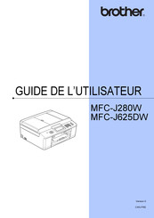 Brother MFC-J625DW Guide De L'utilisateur