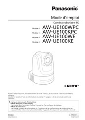 Panasonic AW-UE100WPC Mode D'emploi