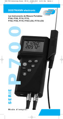 Dostmann Electronic P770-LOG Mode D'emploi