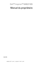 Dell INSPIRON E1505 Manuel Du Propriétaire