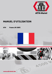 ATH-Heinl ATH-Frame Lift 30FZ Manuel D'utilisation