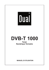 Dual DVB-T 1000 Manuel D'utilisation