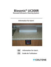 Coltene Biosonic UC300R Guide De L'utilisateur