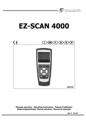 tecnotest EZ-SCAN 4000 Manuel D'utilisation