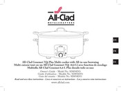 all-clad SD850D51 Guide D'utilisation