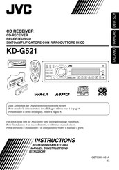 JVC KD-G521 Manuel D'instructions