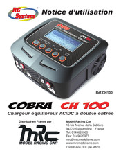 RC System Cobra CH 100 Notice D'utilisation