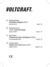 VOLTCRAFT CC-2 Notice D'emploi