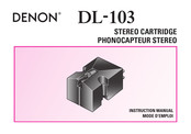Denon DL-103 Mode D'emploi