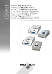 Mettler Toledo WXS Guide De L'utilisateur