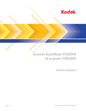 Kodak ScanMate i1150WN Manuel D'utilisation