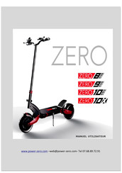 Zero 10X Manuel Utilisateur