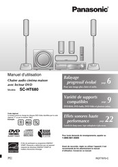 Panasonic SC-HT680 Manuel D'utilisation