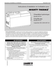 Laars MIGHTY THERM2 MT2H Instructions D'installation Et D'utilisation