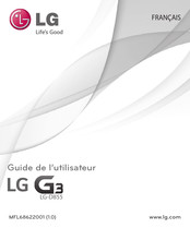 LG G3 D855 Guide De L'utilisateur