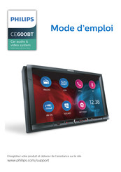 Philips CE600BT Mode D'emploi