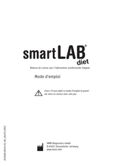 HMM Diagnostics smartLAB diet Mode D'emploi