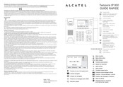 Alcatel Temporis IP 800 Guide Rapide