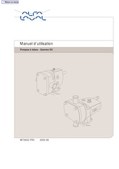 Alfa Laval SX3 Manuel D'utilisation