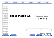 Marantz M-CR510 Manuel De L'utilisateur