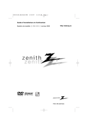 Zenith ZDA-810 Guide D'installation Et D'utilisation