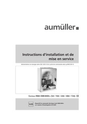 Aumuller RWA EMB 8000+ Instructions D'installation