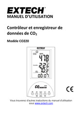 Extech CO220 Manuel D'utilisation