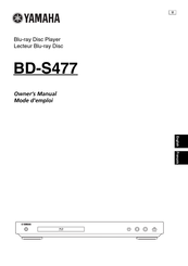 Yamaha BD-S477 Mode D'emploi